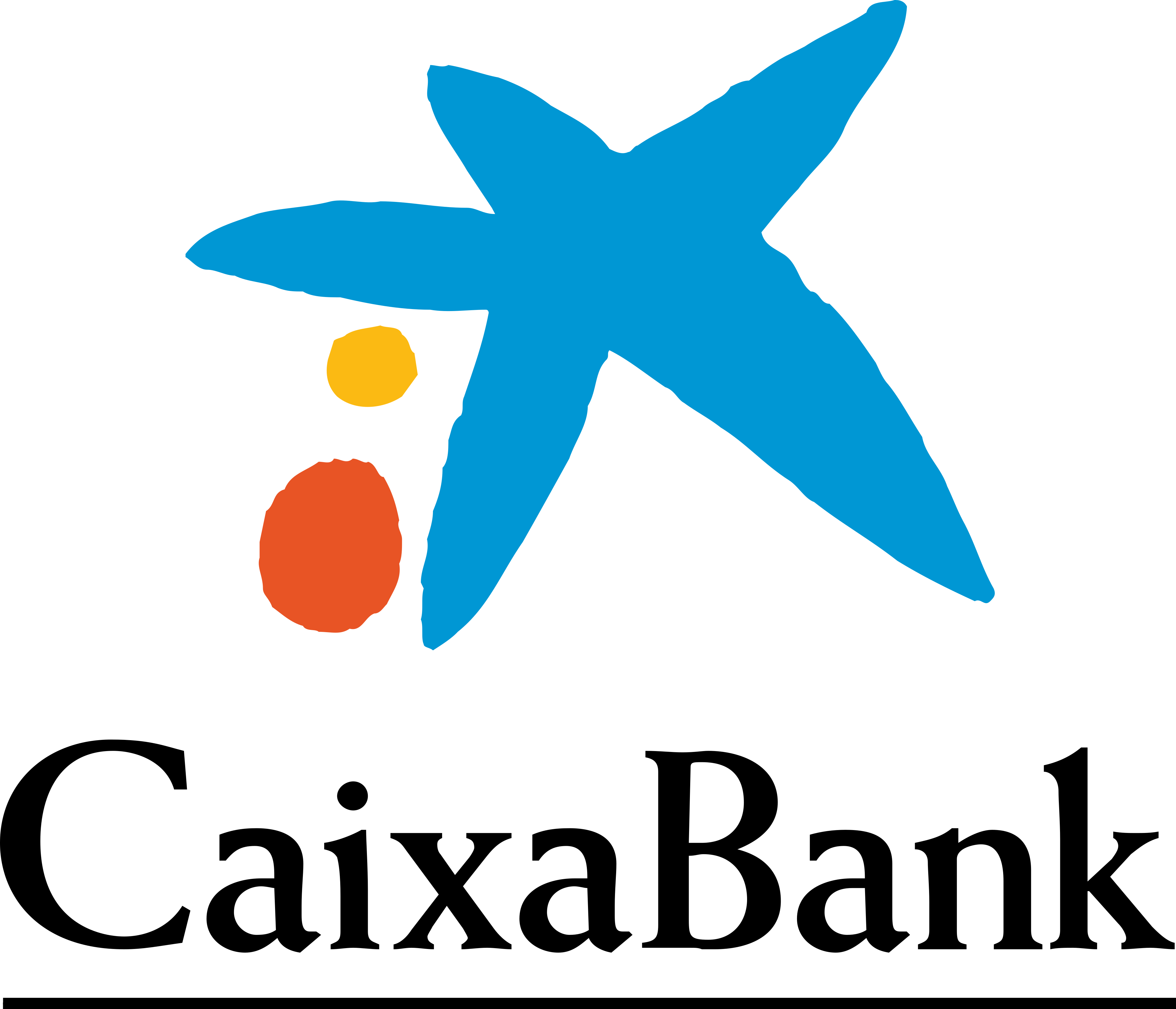 Logo Caixa bank 